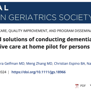 Screenshot of JAGS Article Header